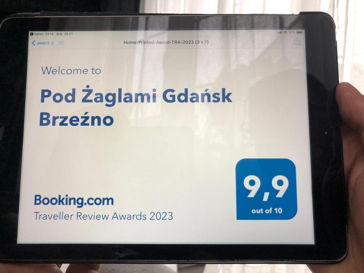 Ferienwohnung Pod Zaglami Gdansk Brzezno Exterior foto